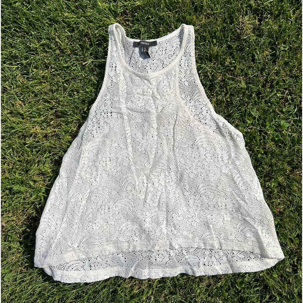 Cute beach coverup tank top